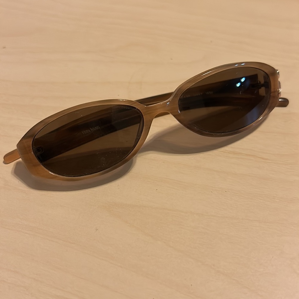 Vera Wang light tortoise framed sunglasses